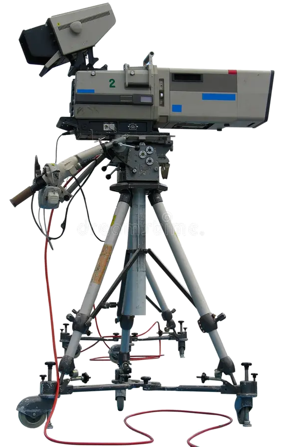 Professional television studio camera